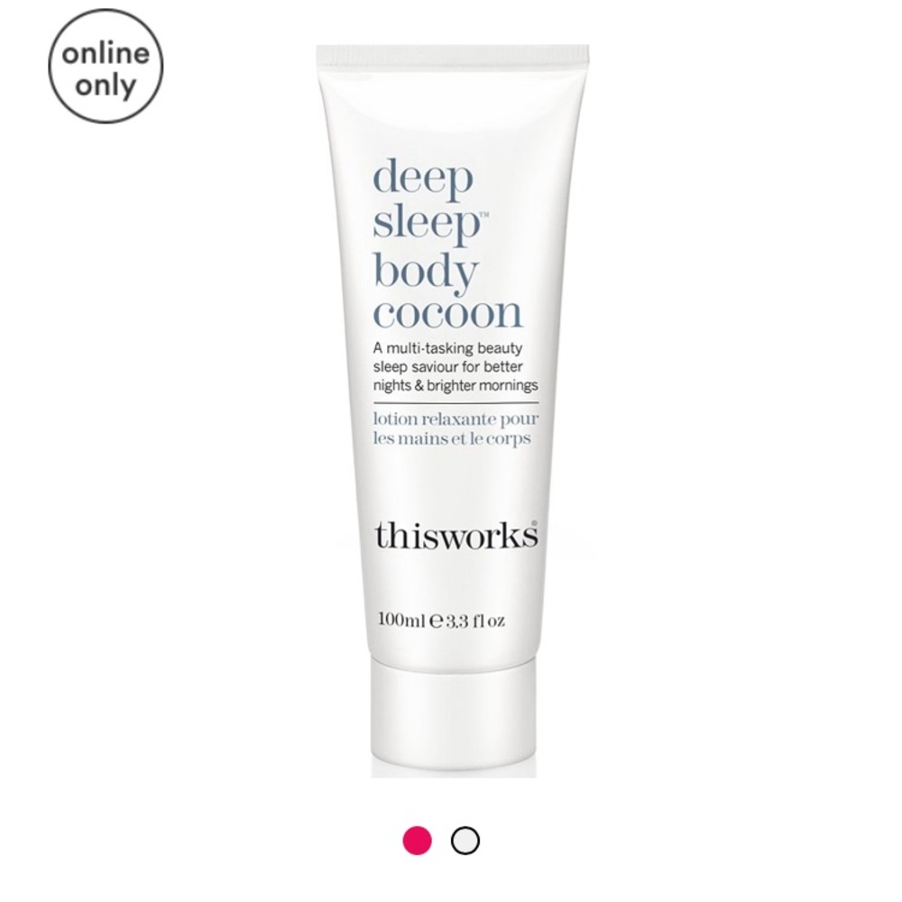 NWT thisworks Deep Sleep Body Cocoon lotion